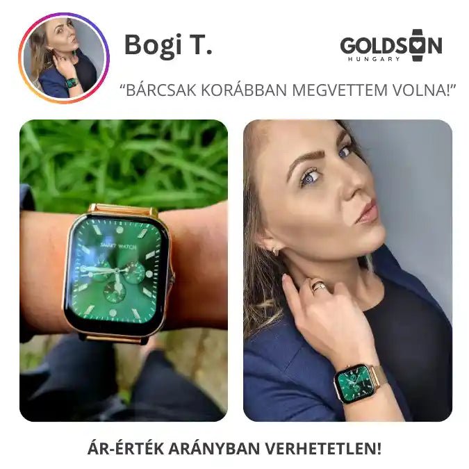 Goldson PRO™ - smartwatch premium
