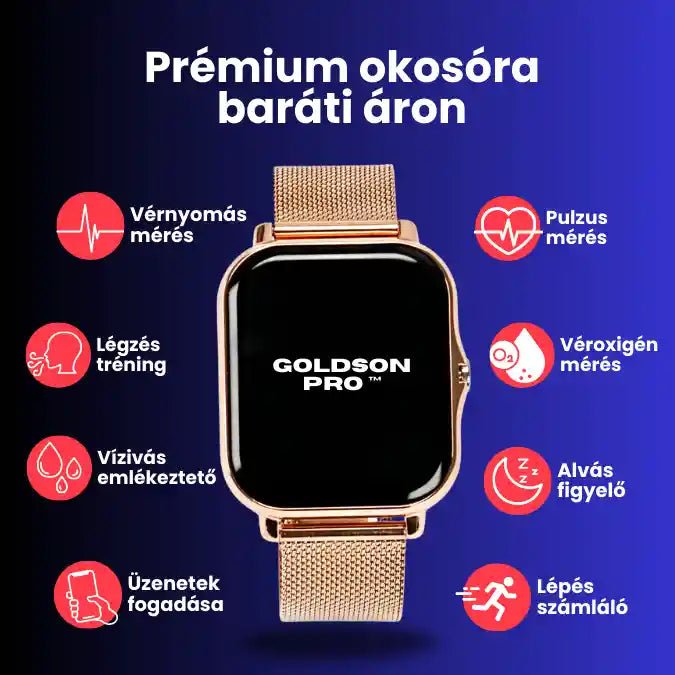 Goldson PRO™ - smartwatch premium